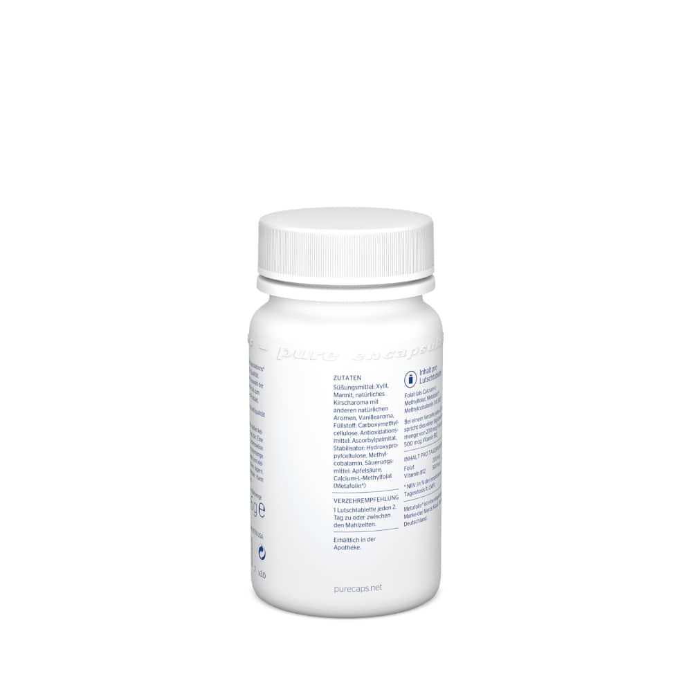 pure encapsulations B12 Folate Melt 90 St Lutschtabletten