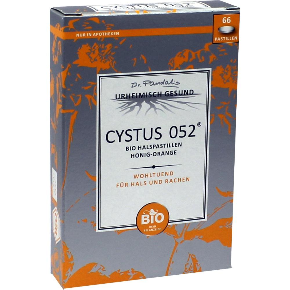 CYSTUS 052 BIO HALSPASTILLEN HONIG-ORANGE 66 St Pastillen