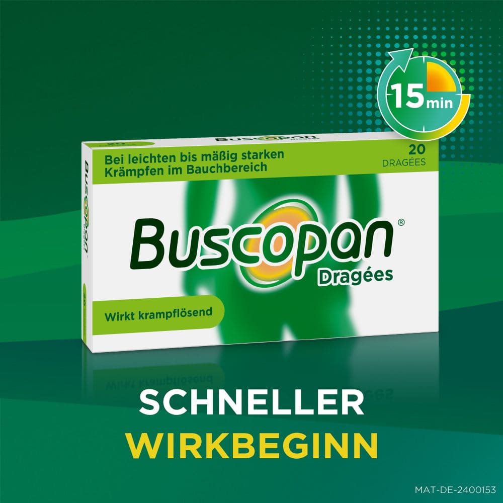 Buscopan Dragees 10mg 100 St Überzogene Tabletten