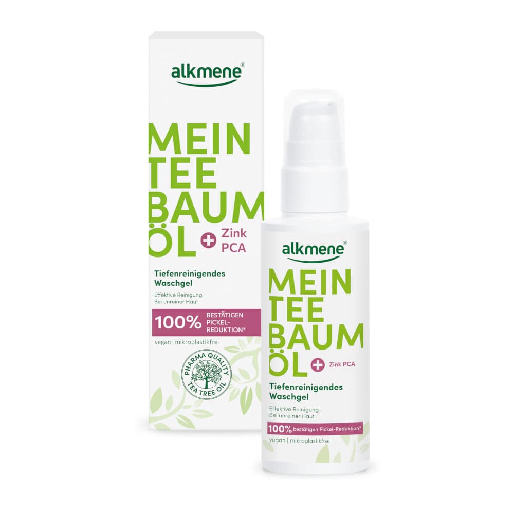 alkmene MEIN TEEBAUMÖL Tiefenreinigendes Waschgel 150 ml Gel