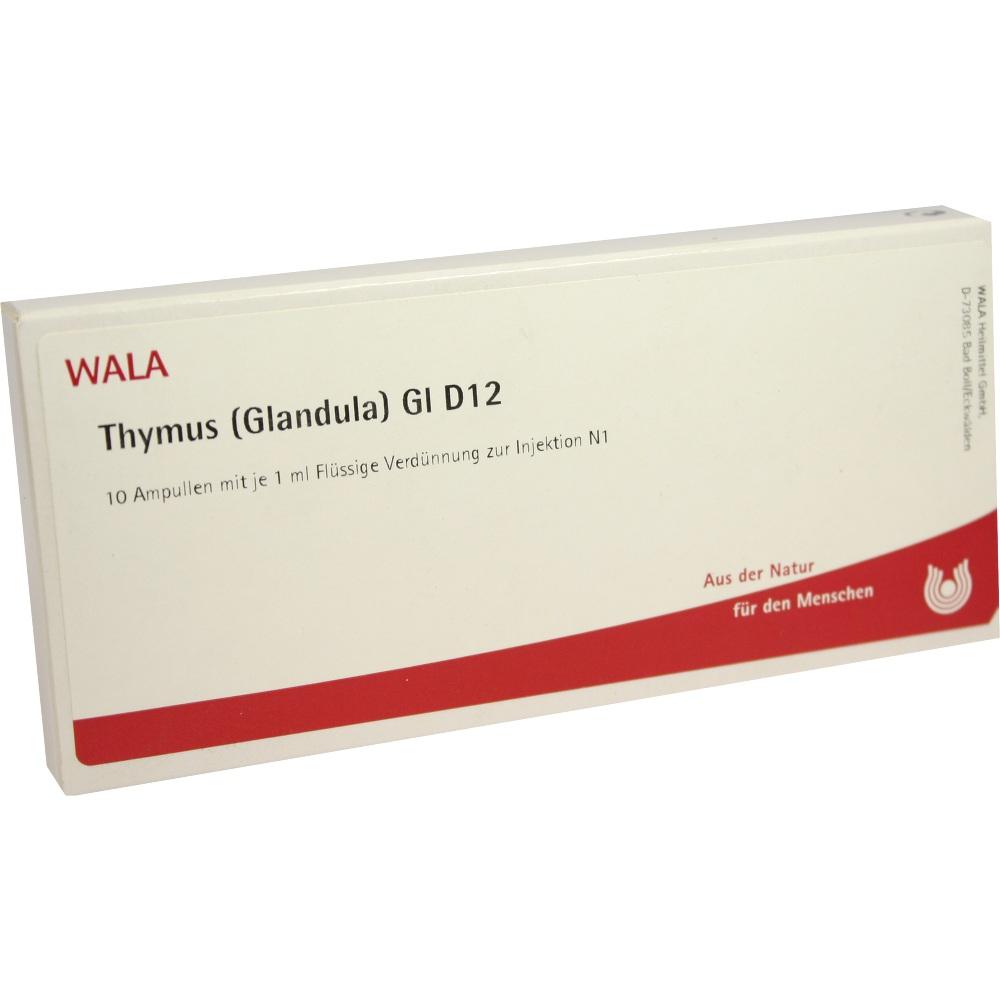 Thymus Glandula GL D12 10X1 ml Ampullen