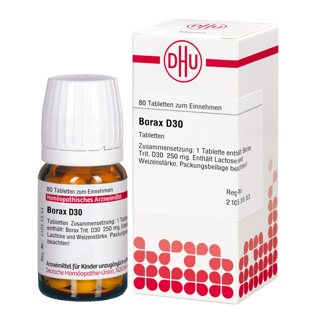 BORAX D 30 Tabletten 80 St Tabletten