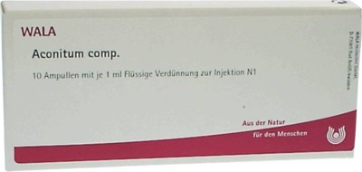 WALA Aconitum comp. 10X1 ml Ampullen
