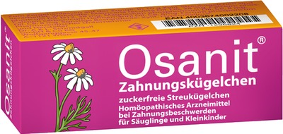 Osanit Zahnungskügelchen zuckerfrei 7.5 g Globuli