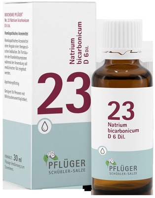 Schüßler-Salz Nr. 23 Natrium bicarbonicum D6 30 ml Tropfen