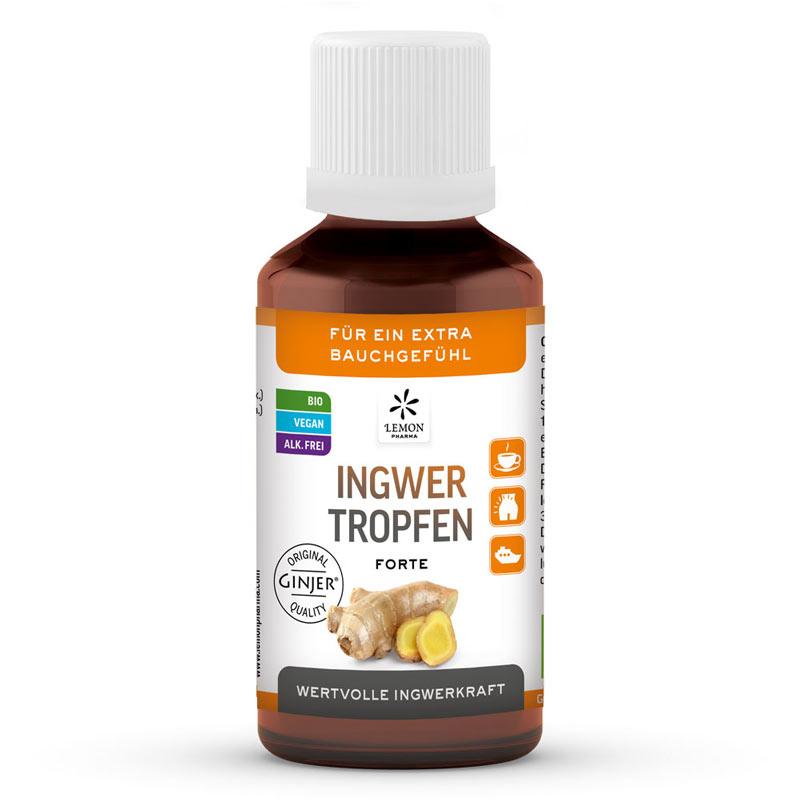 LEMON PHARMA INGWER TROPFEN FORTE 50 ml Tropfen