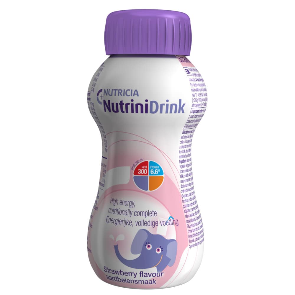 NutriniDrink Erdbeere 32X200 ml Flüssigkeit