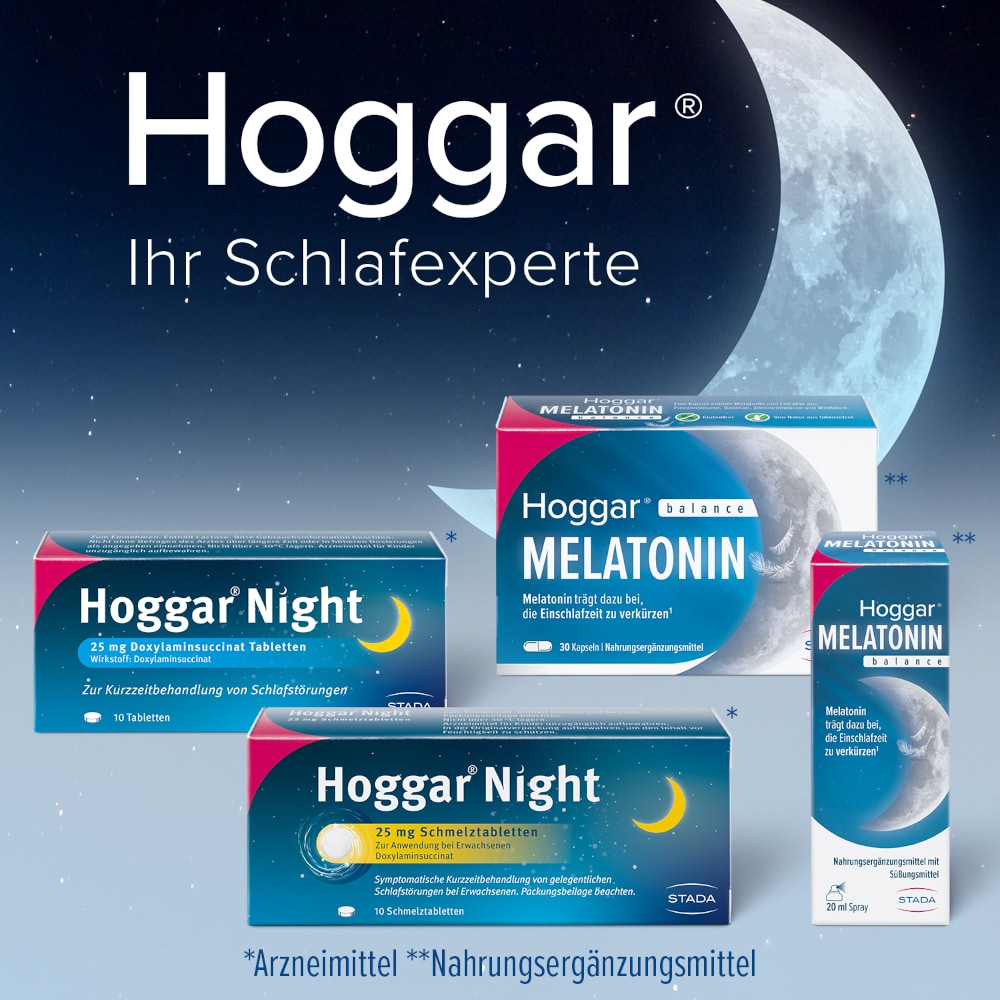 Hoggar Night 25 mg  20 St Schmelztabletten