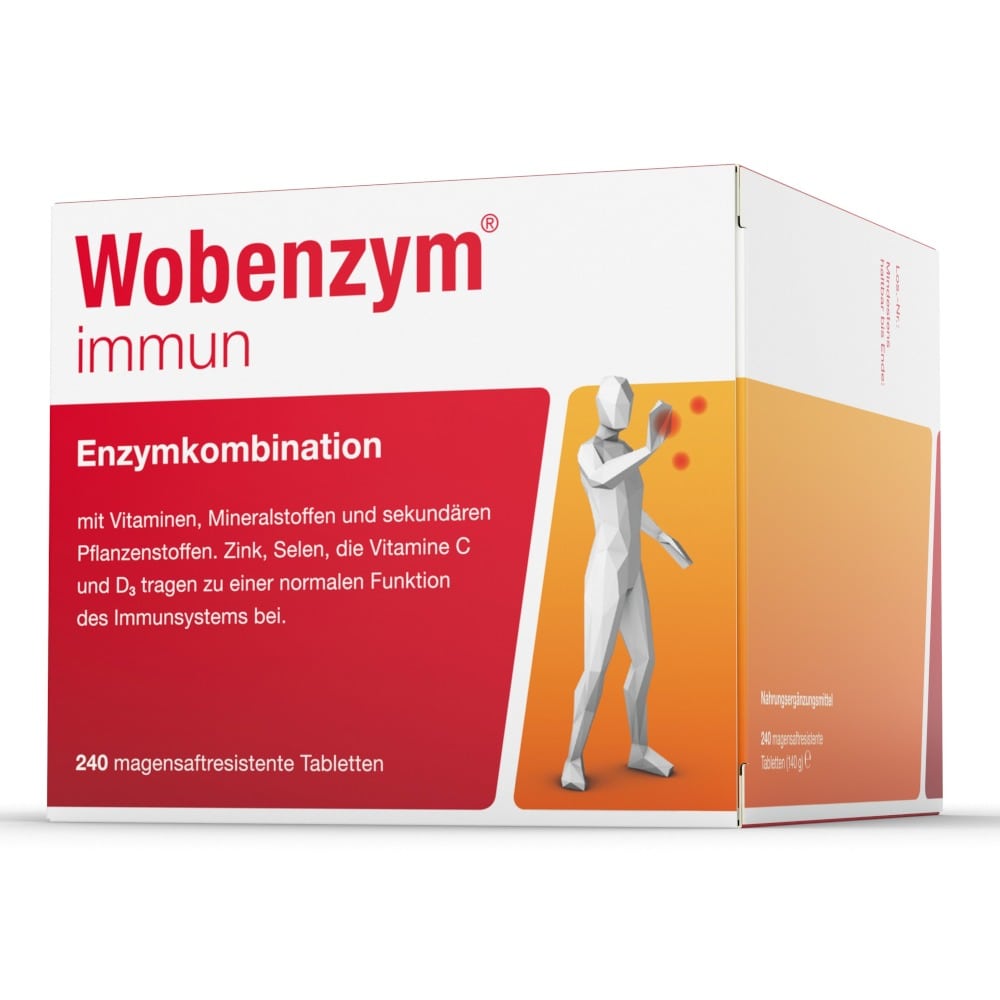 Wobenzym immun 240 St Tabletten magensaftresistent