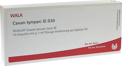 Cavum tympani Gl D30 Ampullen 10X1 ml Ampullen
