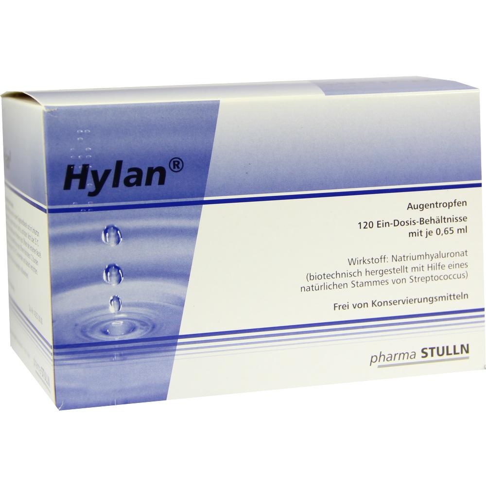 Hylan 0,015% Augentropfen 120 St Augentropfen