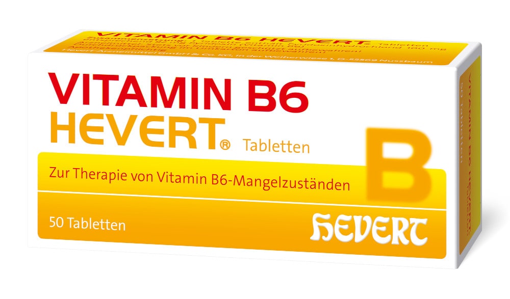 VITAMIN B6 HEVERT 50 St Tabletten