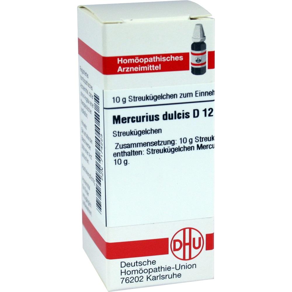 MERCURIUS DULCIS D 12 Globuli 10 g Globuli