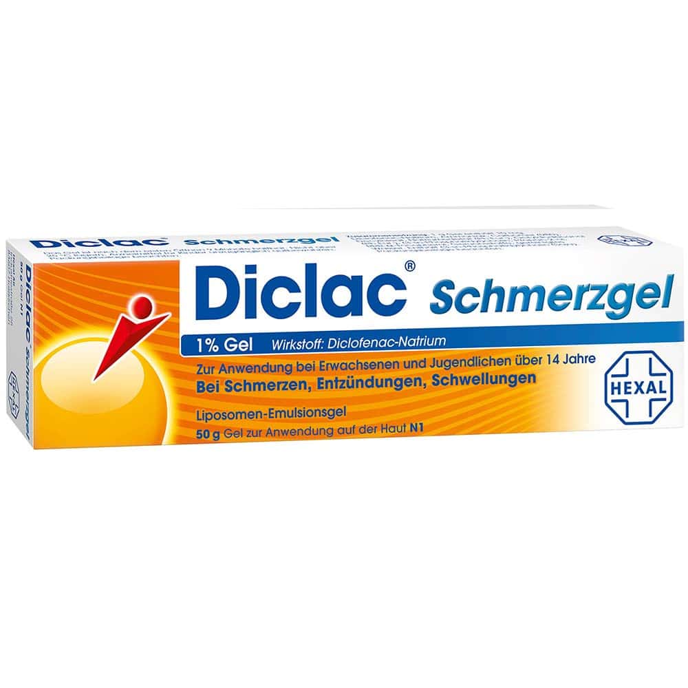 Diclac Schmerzgel 1% 50 g Gel