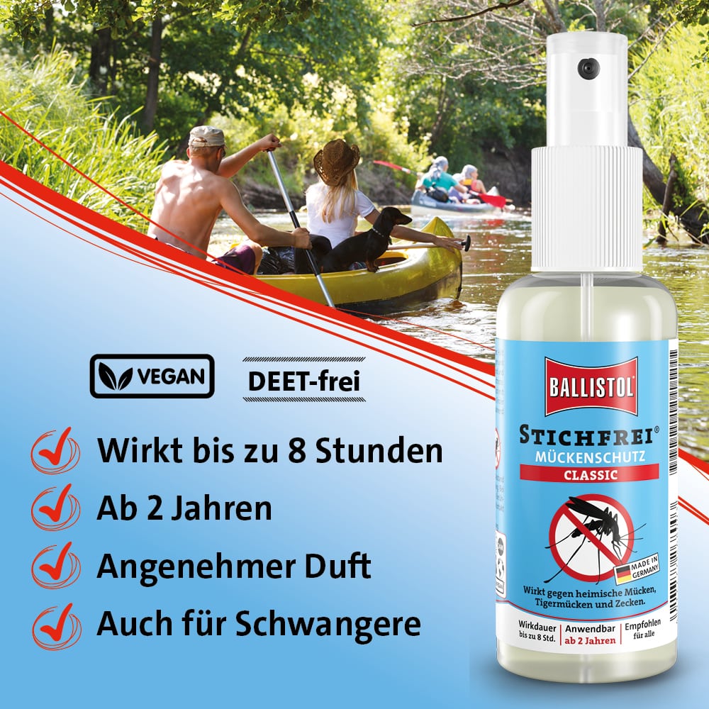 STICHFREI MÜCKENSCHUTZ Pumpspray 100 ml Spray