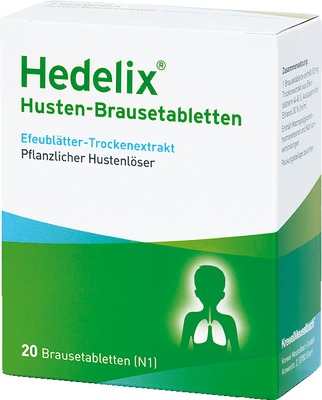 Hedelix Husten 20 St Brausetabletten