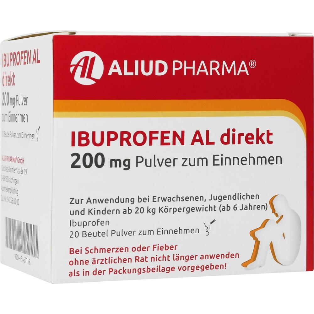 Ibuprofen AL direkt 200 mg Pulver bei Fieber und Schmerzen