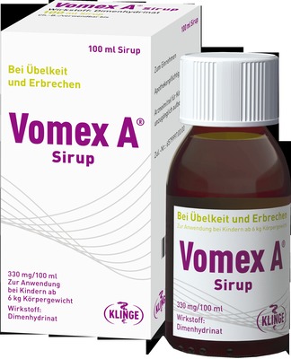Vomex A Sirup 100 ml Sirup