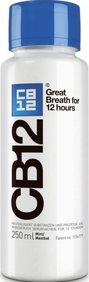 CB12 MUNDSPÜLUNG MINZGESCHMACK, ALKOHOLFREI 250 ml Spüllösung
