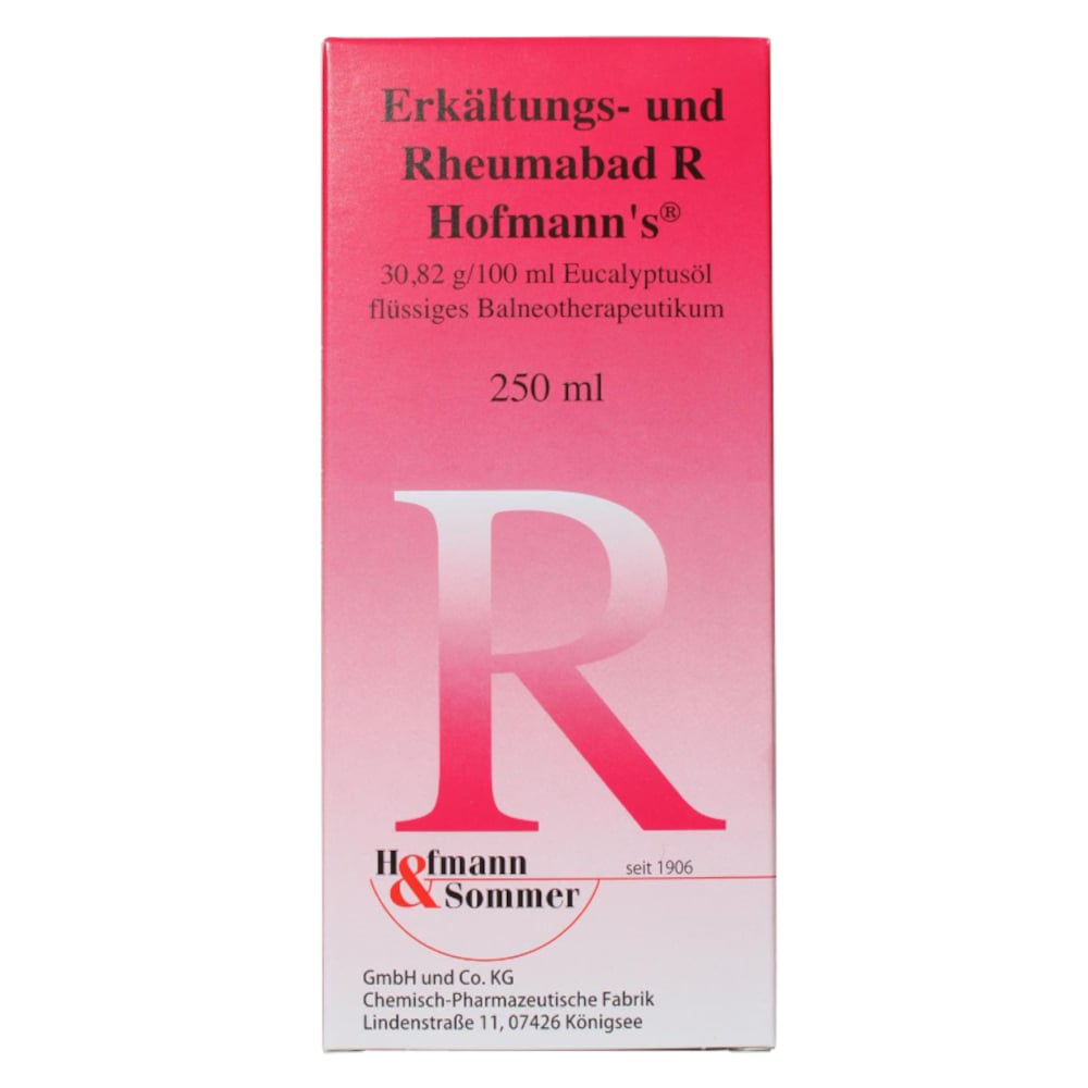 Erkältungs- und Rheumabad R Hofmanns 250 ml Bad