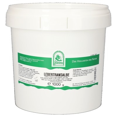 LEBERTRANSALBE 1000 g Salbe