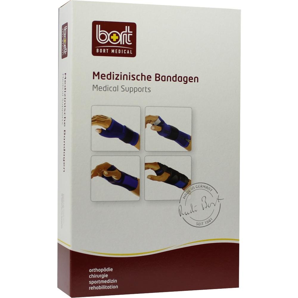 BORT ManuStabil kurz rechts medium blau 1 St