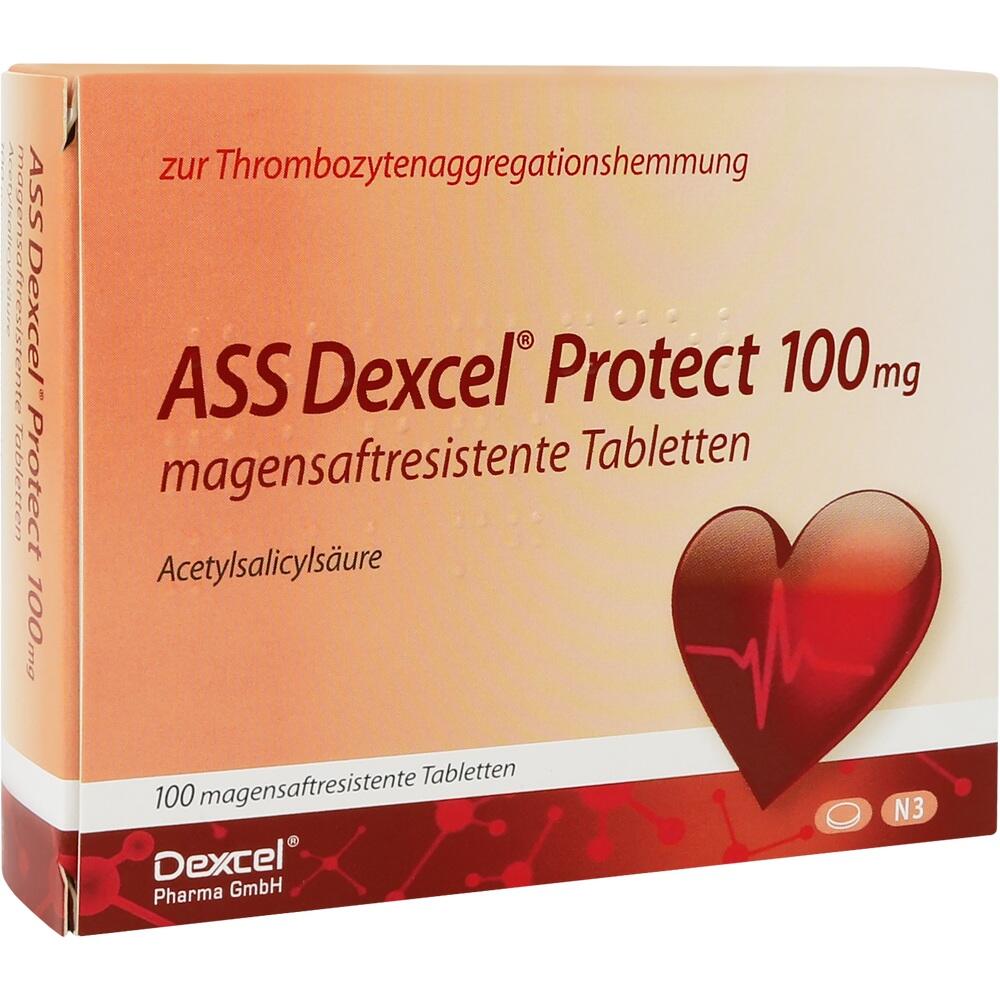ASS Dexcel Protect 100mg 100 St Tabletten magensaftresistent