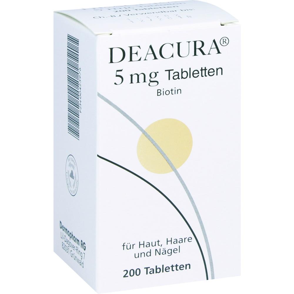 DEACURA 5 mg Tabletten 200 St Tabletten