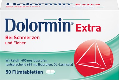 Dolormin Extra Ibu-Lysin Tabletten bei Schmerzen und Fieber
