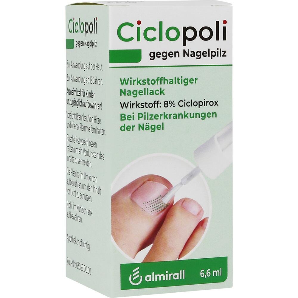 Ciclopoli gegen Nagelpilz Nagellack 6.6 ml Wirkstoffhaltiger Nagellack