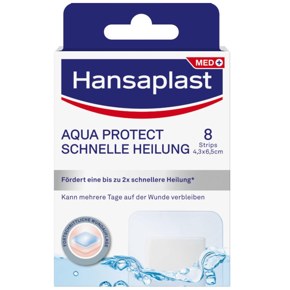 Hansaplast SCHNELLE HEILUNG 8 Strips 8 St Pflaster