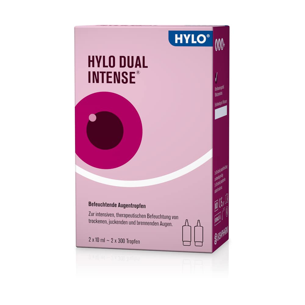 HYLO DUAL INTENSE 2X10 ml Augentropfen