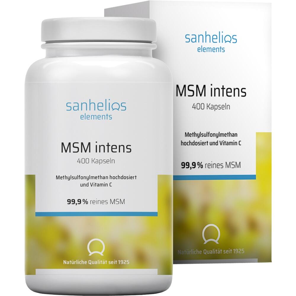 Sanhelios MSM Intens 1600 mg 400 St Kapseln