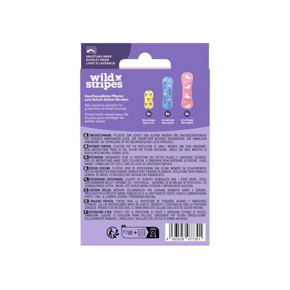 wild Stripes KIDS SENSITIVE 20 St Pflaster wild Stripes KIDS SENSITIVE 20 St Pflaster