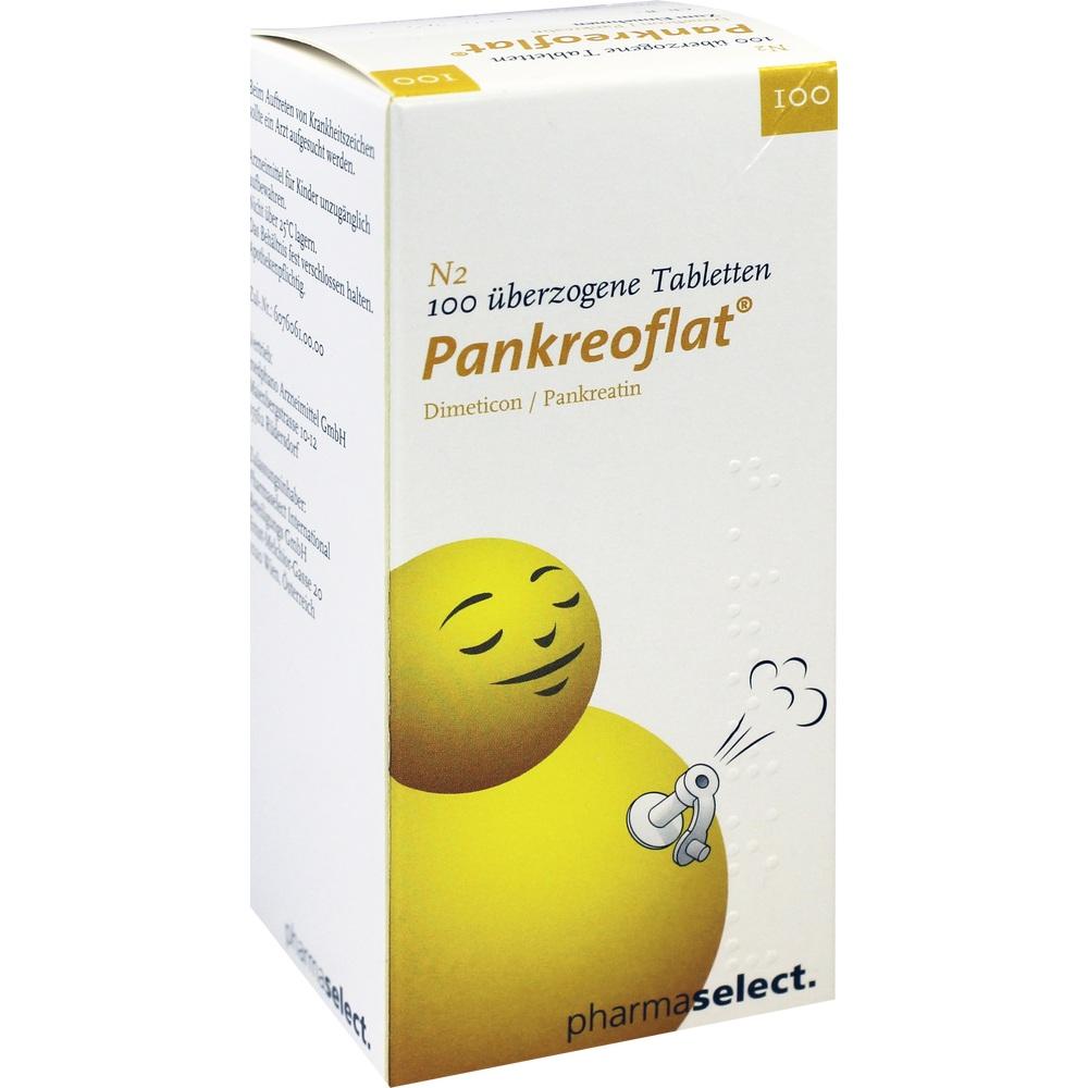 Pankreoflat 100 St Überzogene Tabletten
