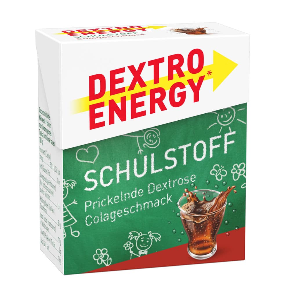 DEXTRO ENERGY SCHULSTOFF COLA 50 g Täfelchen