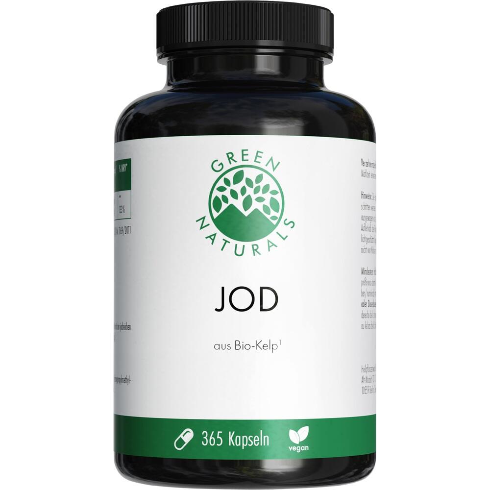 GREEN NATURALS Jod 200ug 365 St Kapseln