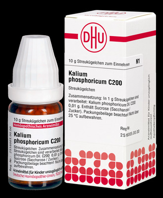 KALIUM PHOSPHORICUM C 200 Globuli 10 g Globuli