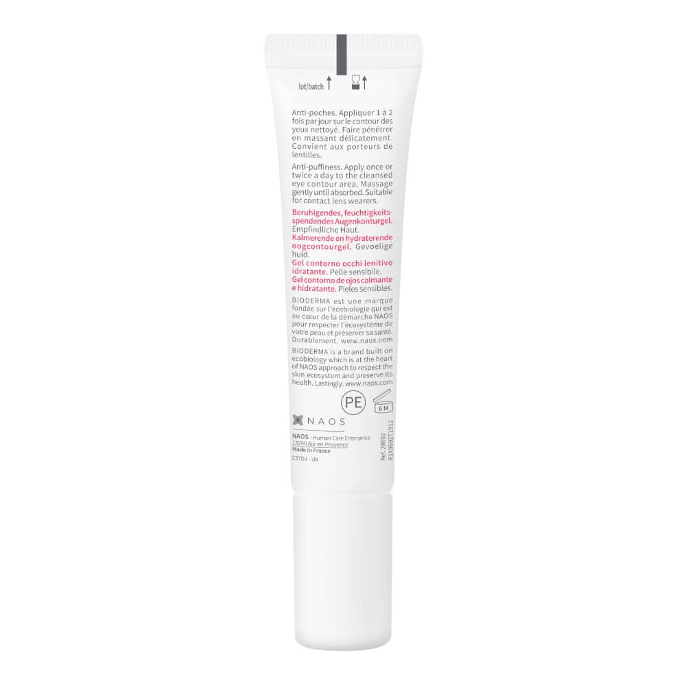 BIODERMA Sensibio eye - Beruhigende, feuchtigkeitsspendende Augenpflege 15 ml 15 ml Gel