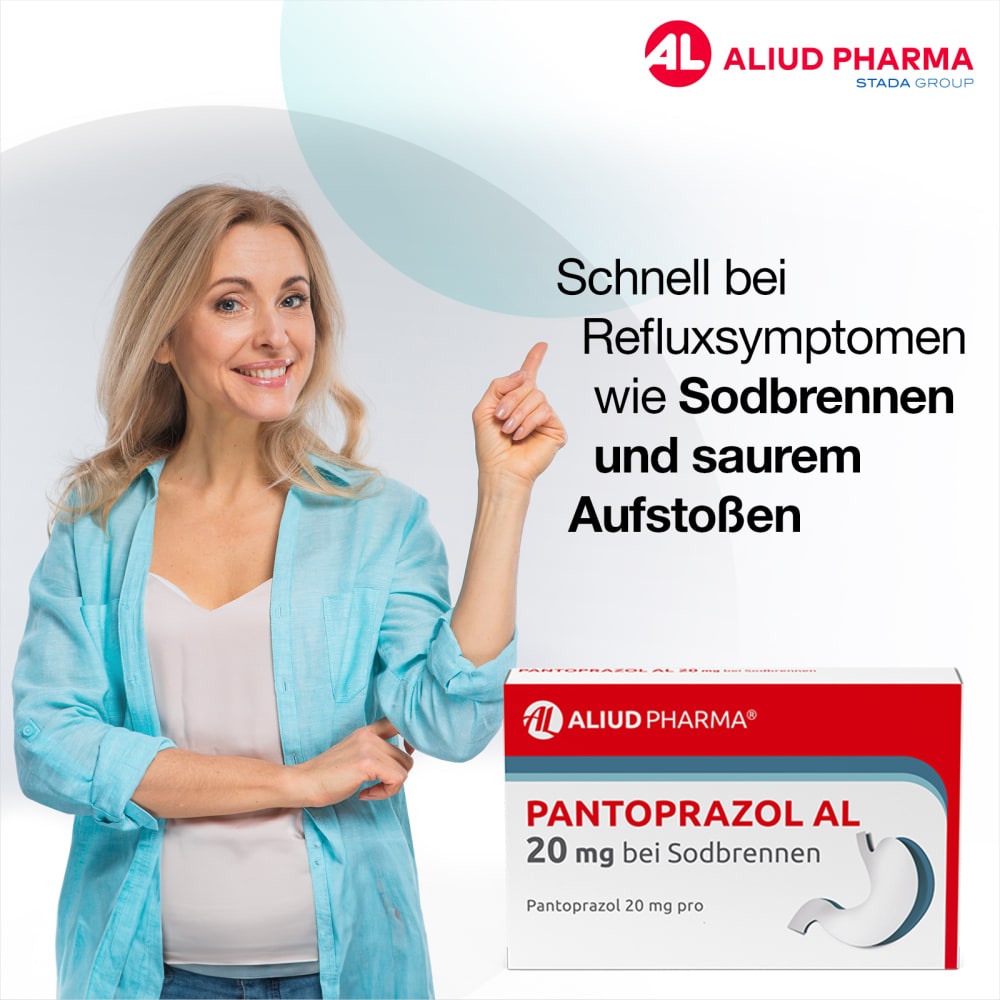 Pantoprazol AL 20 mg bei Sodbrennen