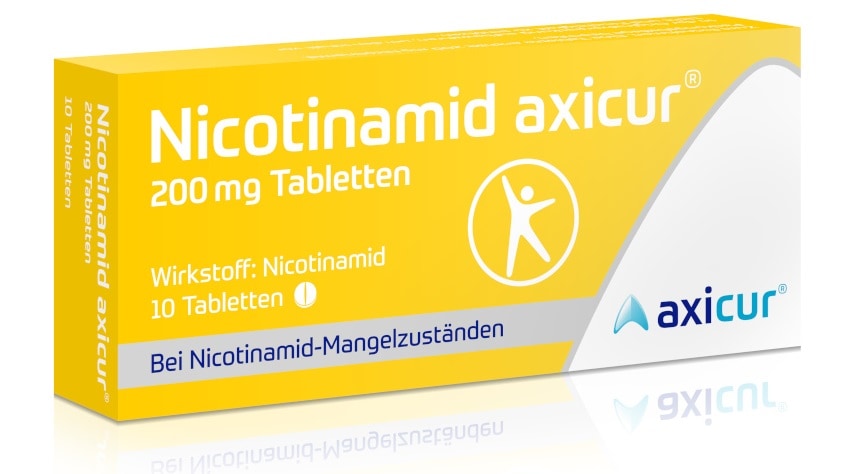 Nicotinamid axicur 200 mg  10 St Tabletten