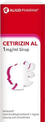 Cetirizin AL 1 mg/ml Sirup bei Heuschnupfen