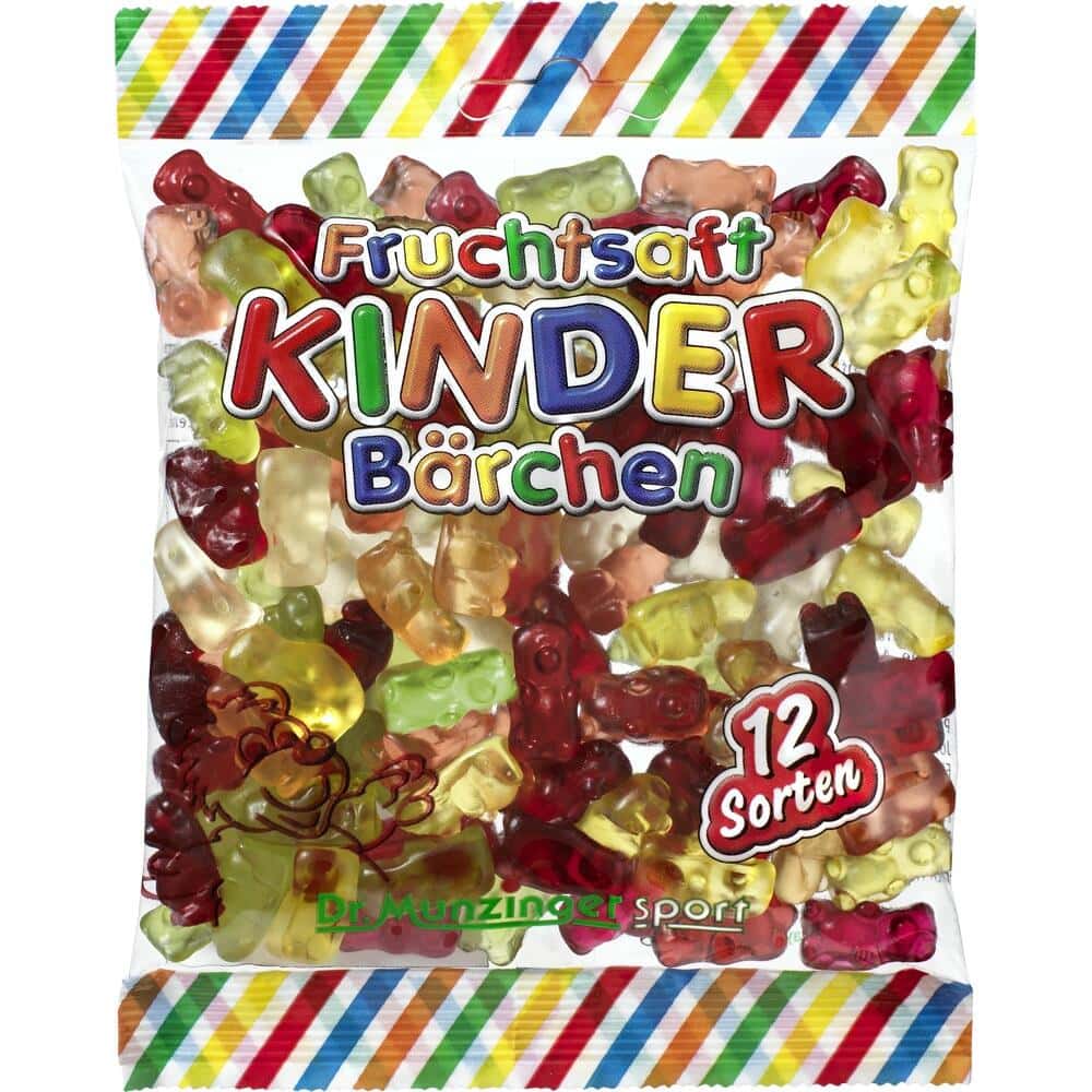 Doktor Munzinger Fruchtsaft KINDER Bärchen mit Vitamin C 125 g