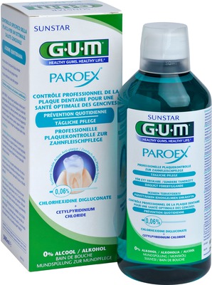 GUM PAROEX Mundspülung 500 ml