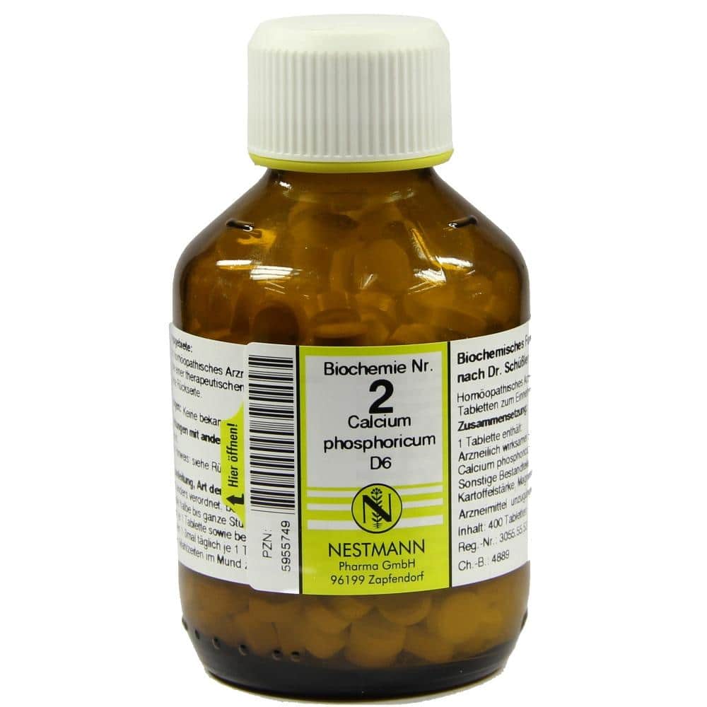 BIOCHEMIE 2 Calcium phosphoricum D 6 Tabletten 400 St Tabletten