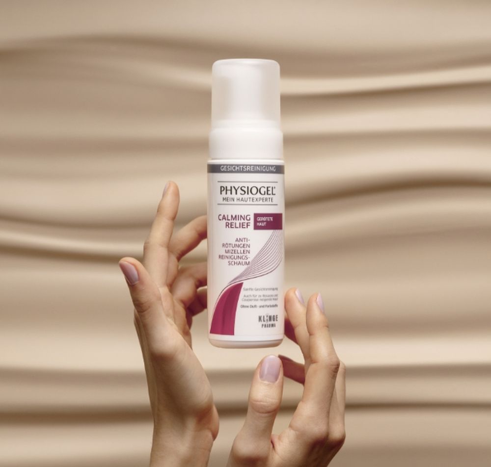 PHYSIOGEL CALMING RELIEF ANTI-RÖTUNGEN MIZELLEN REINIGUNGSSCHAUM 150 ml Schaum