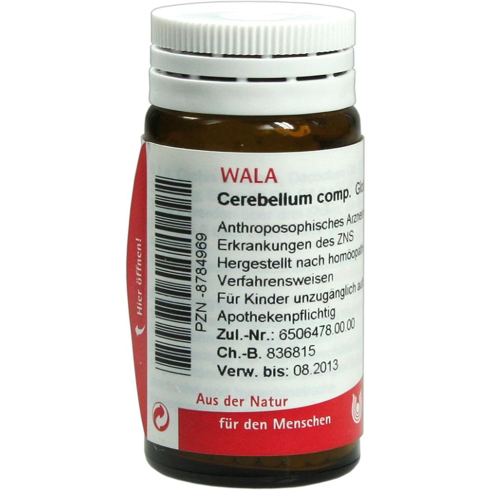 Cerebellum comp. Globuli 20 g Globuli