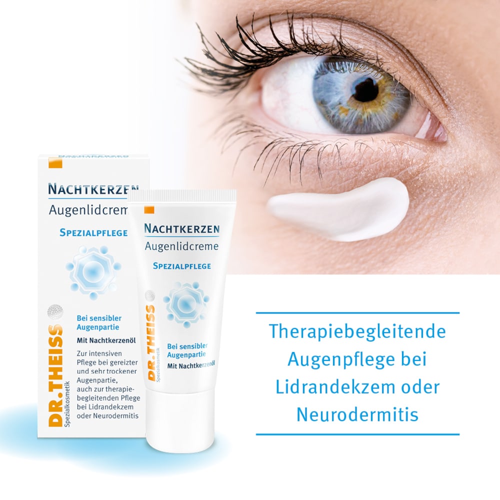 DR.THEISS NACHTKERZEN Augenlidcreme SPEZIALPFLEGE 15 ml Augencreme