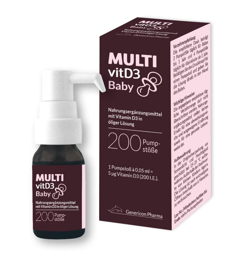MULTIvitD3 Baby 10 ml Pumplösung