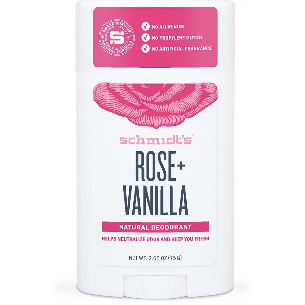 schmidt's natural Deo Rose und Vanilla 75 g Körperpflege